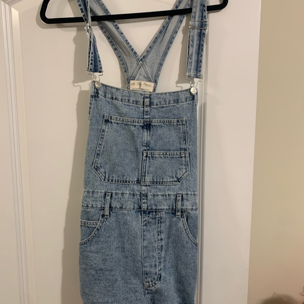 Free people overalls NWT size L